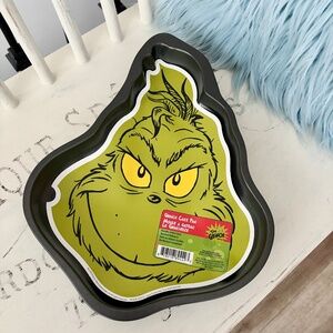 The Grinch, Face, Cake, Mold, Dr Seuss, Baking Pan, Non-Stick, Carbon Steel, NEW
